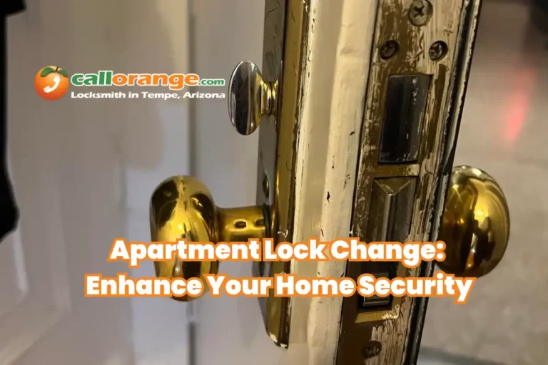 Apartment Lock Change Enhance Your Home Security