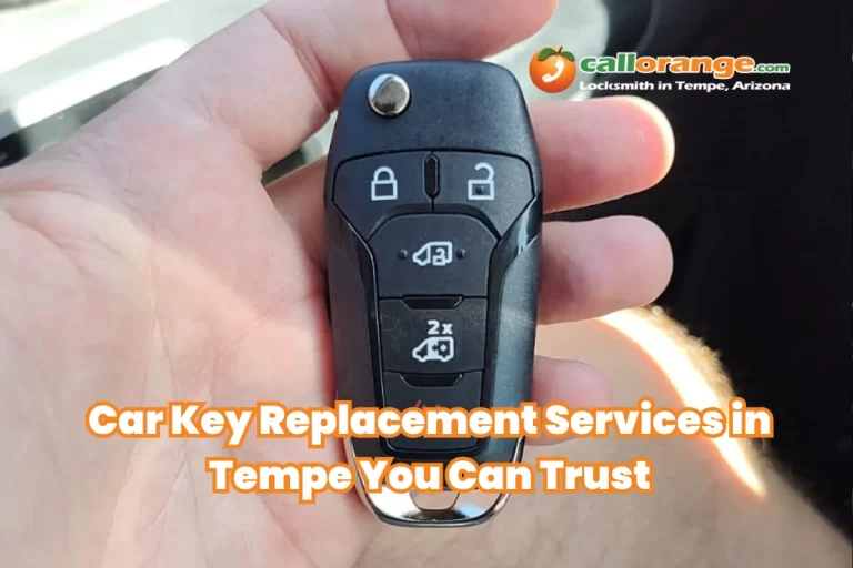 Car Key Replacement Services in Tempe You Can Trust