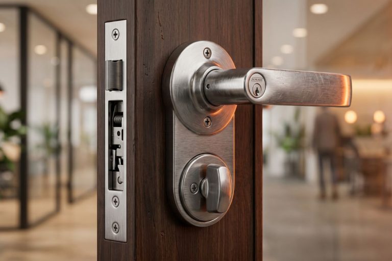 Commercial door hardware