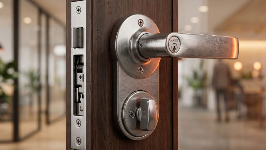 Commercial door hardware