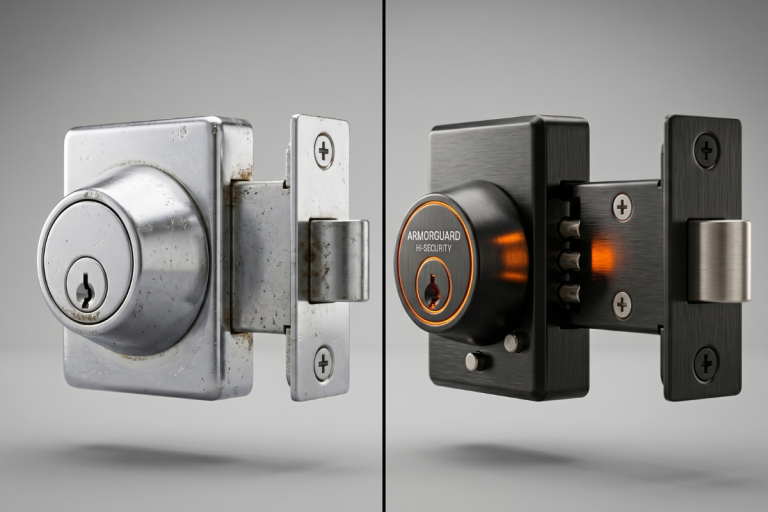 High security deadbolts