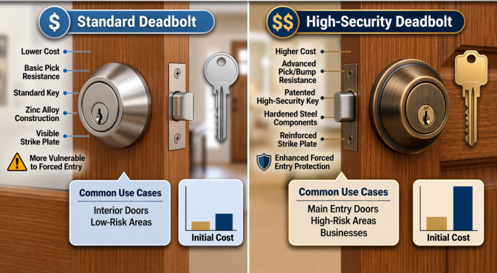High security deadbolts wich is better