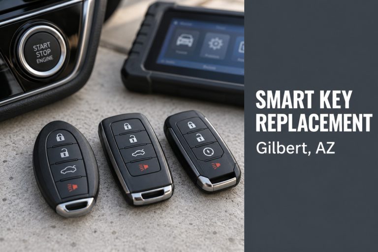 Smart key replacement in Gilbert for Hyundai, Kia and Nissan
